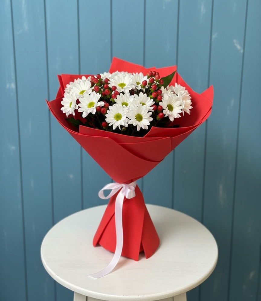 Букет цветов из: Хризантемы в Ржеве