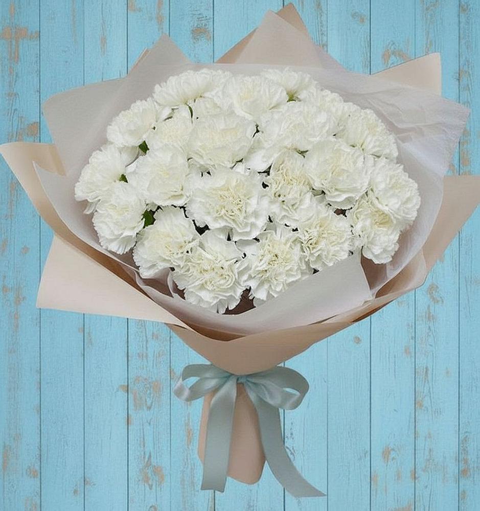 Букет цветов из: Гвоздики в Ржеве