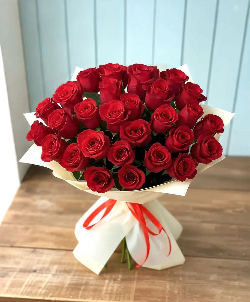 Букет 29 Красных роз в Ржеве