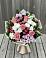 Букет цветов из: Альстромерии, Гвоздики, Розы и Хризантемы в Ржеве