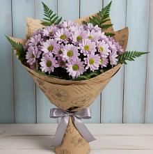 Букет цветов из:  Хризантемы #REPLACE_PRED# Ржеве