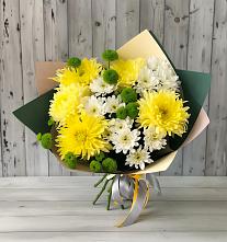 Букет цветов из:  Хризантемы #REPLACE_PRED# Ржеве