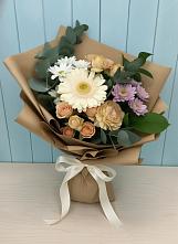 Букет цветов из:  Герберы и Хризантемы в Ржеве