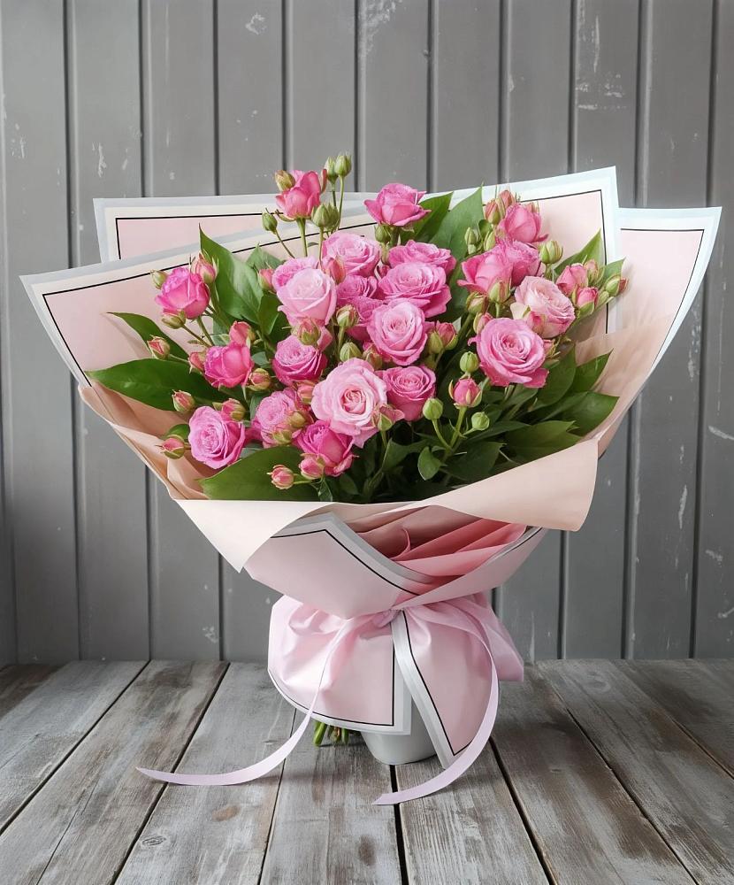 Букет Розовый кустик в Ржеве