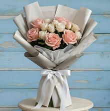 Букет цветов из:  Розы #REPLACE_PRED# Ржеве
