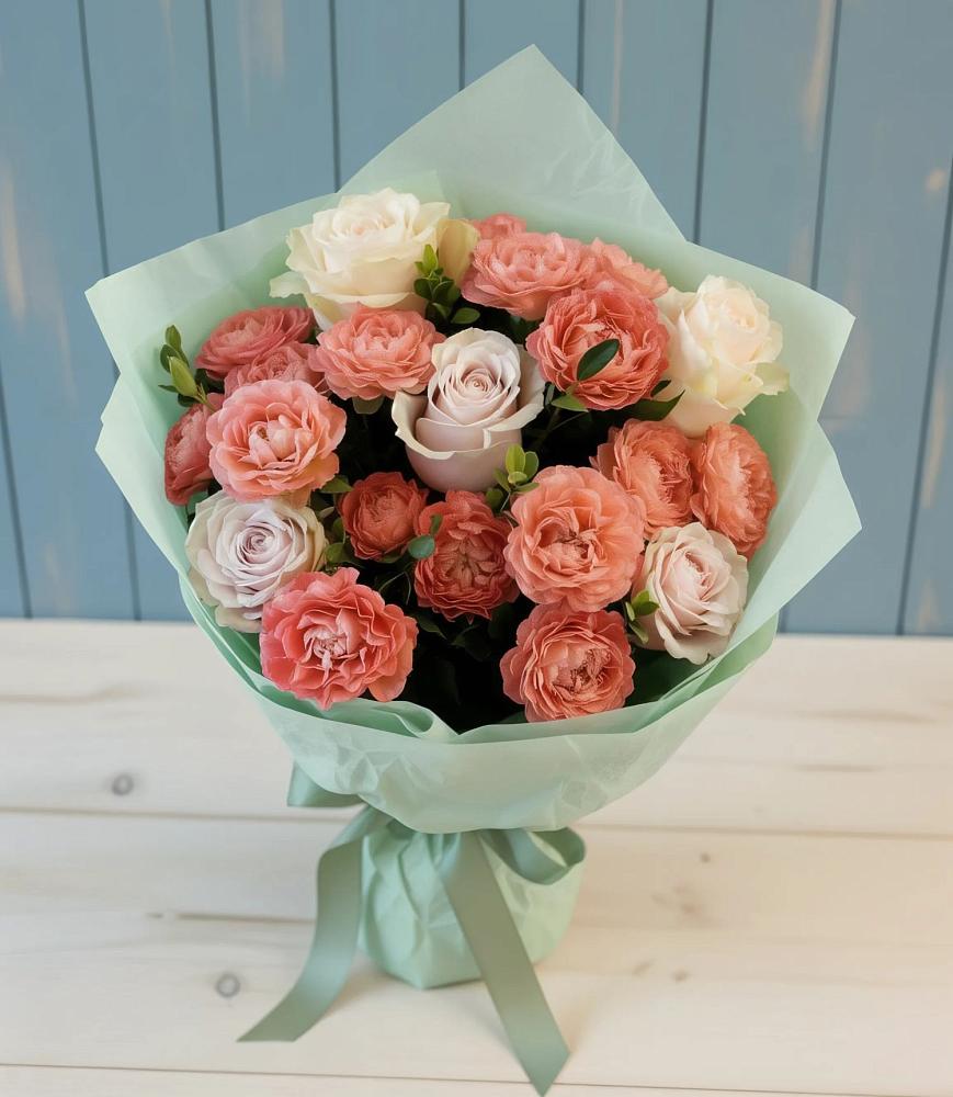 Букет цветов из: Розы в Ржеве