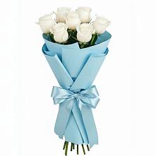 Букет 7 белых роз Проуд #REPLACE_PRED# Ржеве