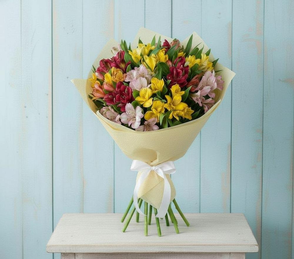 Букет цветов из: Альстромерии в Ржеве